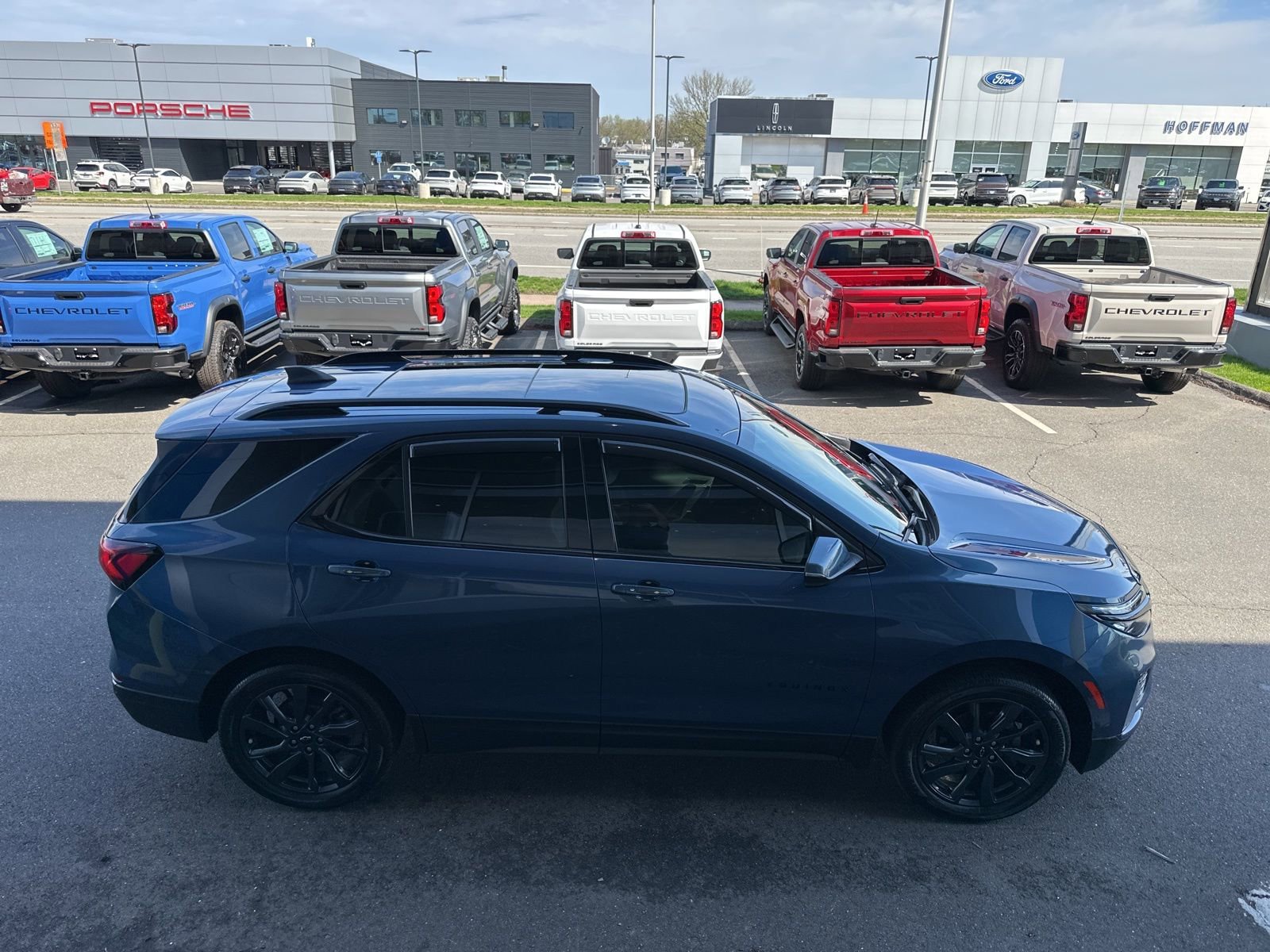 Used 2024 Lakeshore Blue Metallic Chevrolet RS with Safety and Technology Package - Panoramic Sunroof image 4