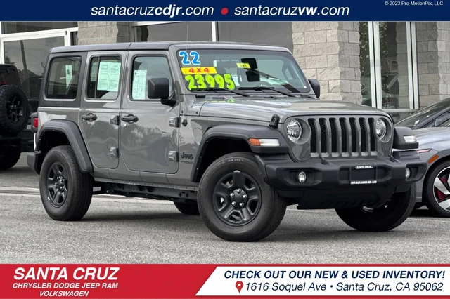 2022 Jeep Wrangler Unlimited Sport