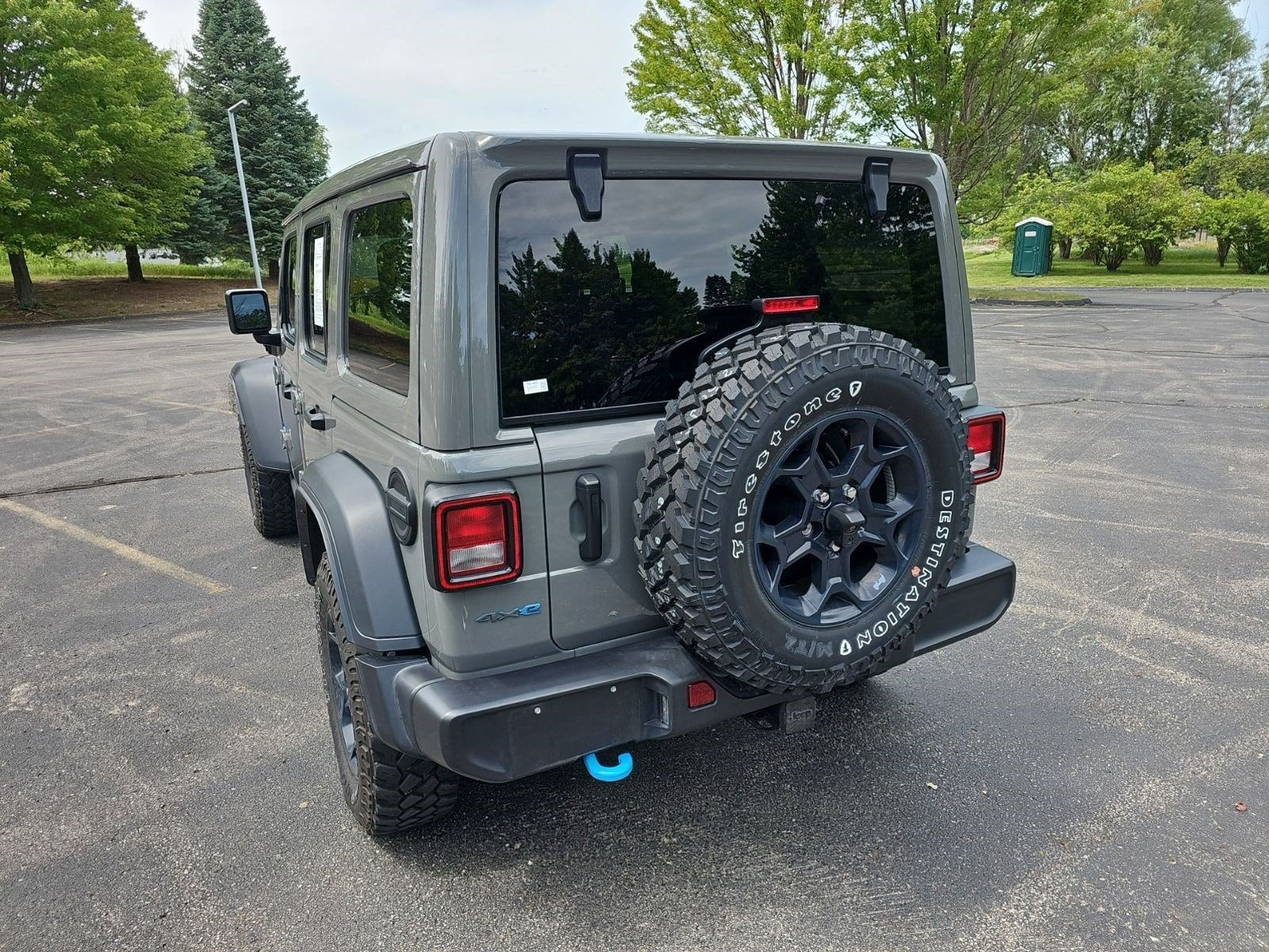 Certified Used 2023 Sting-Gray Clearcoat Jeep Willys 4xe image 3