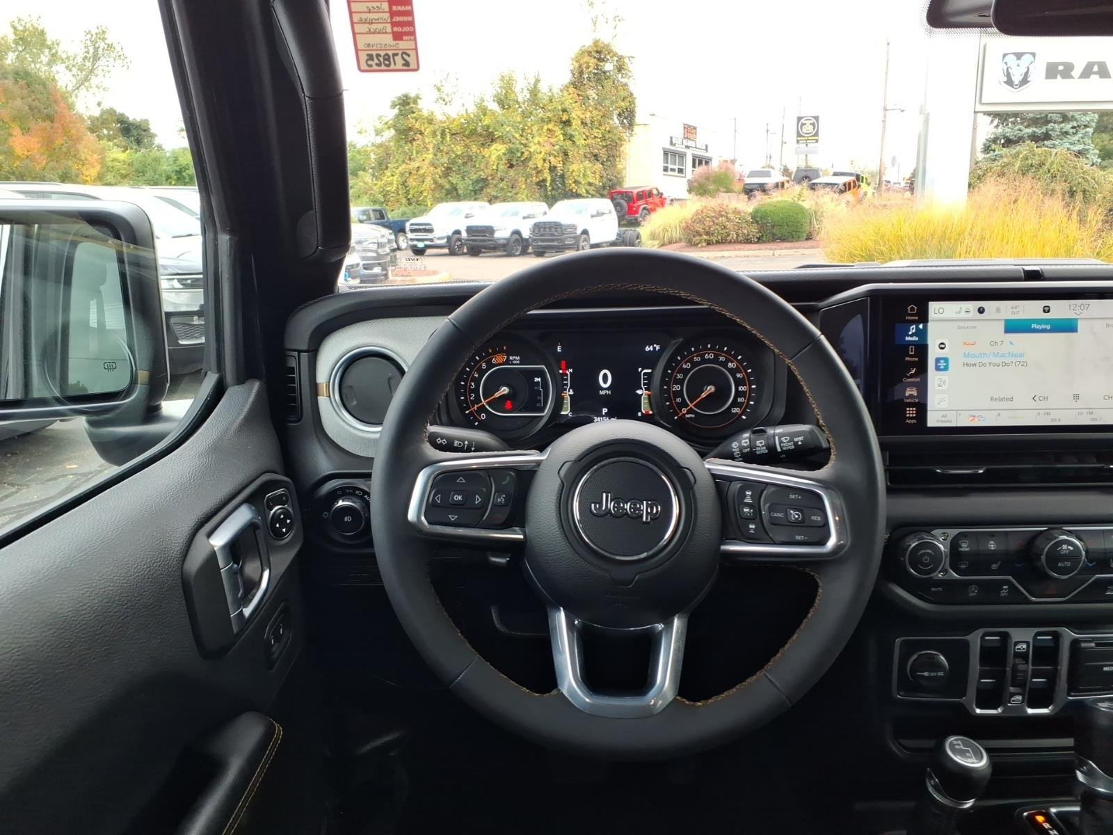 Certified Used 2025 Black Jeep Sahara image 20