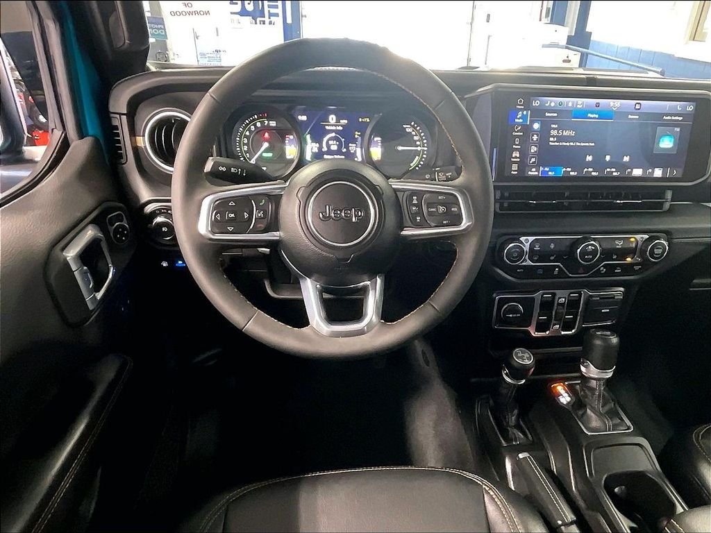 Used 2024 Beige Jeep Sahara 4xe image 18