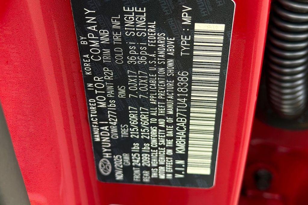 New 2026 Red Hyundai SE AWD image 22