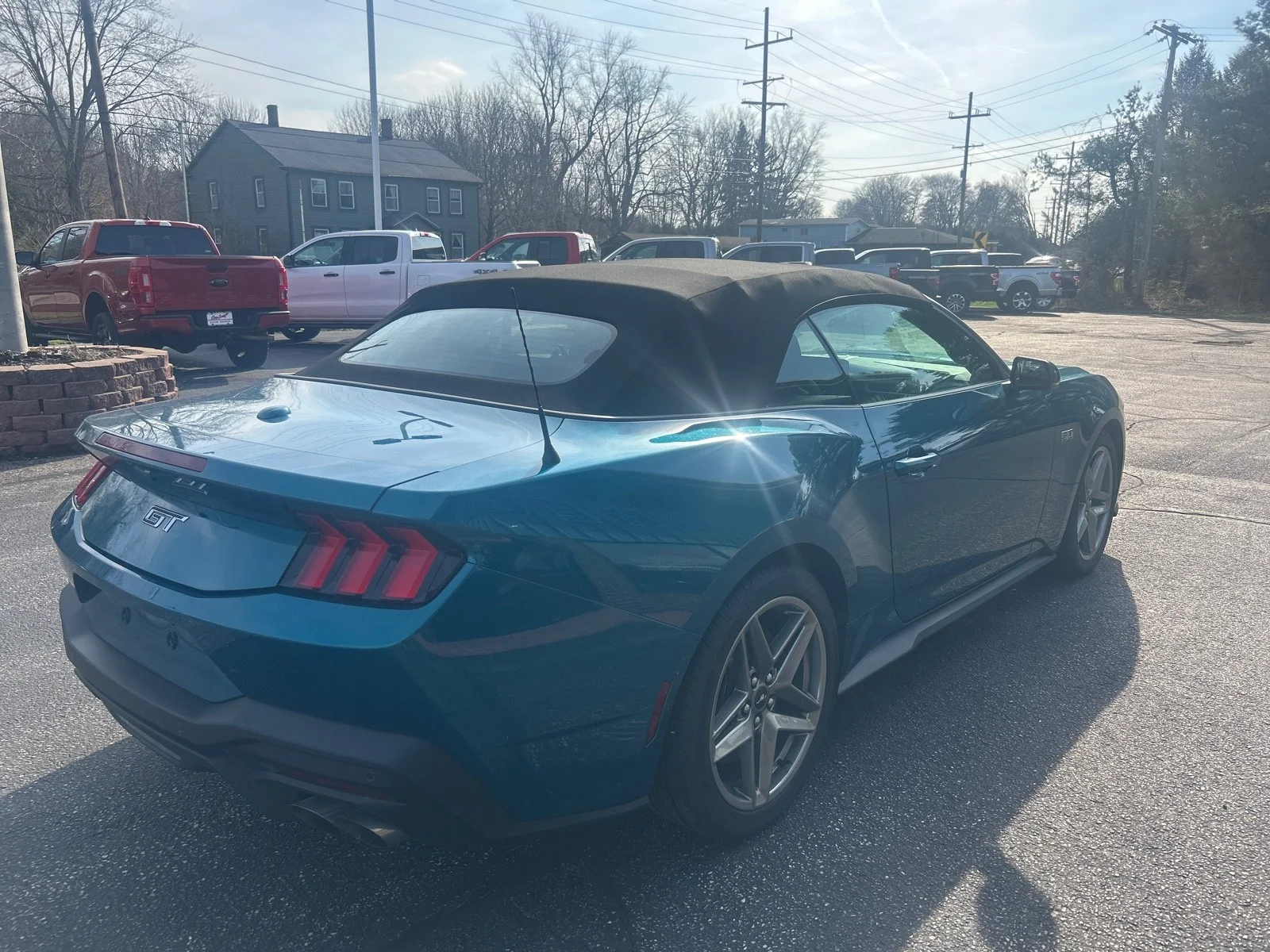 New 2026 Adriatic Blue Metallic Ford GT Premium image 6