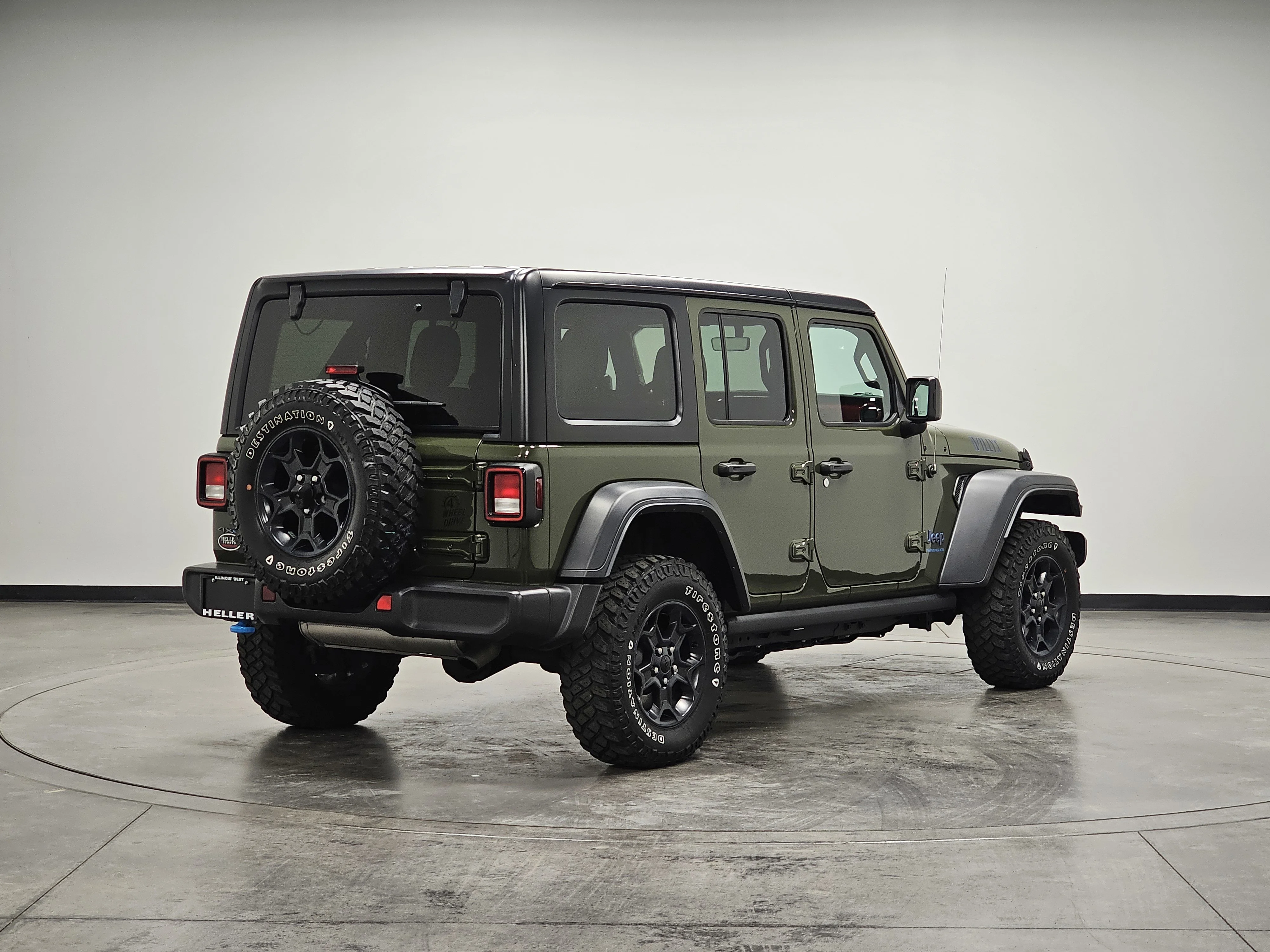 Used 2023 Sarge Green Clearcoat Jeep Willys image 8