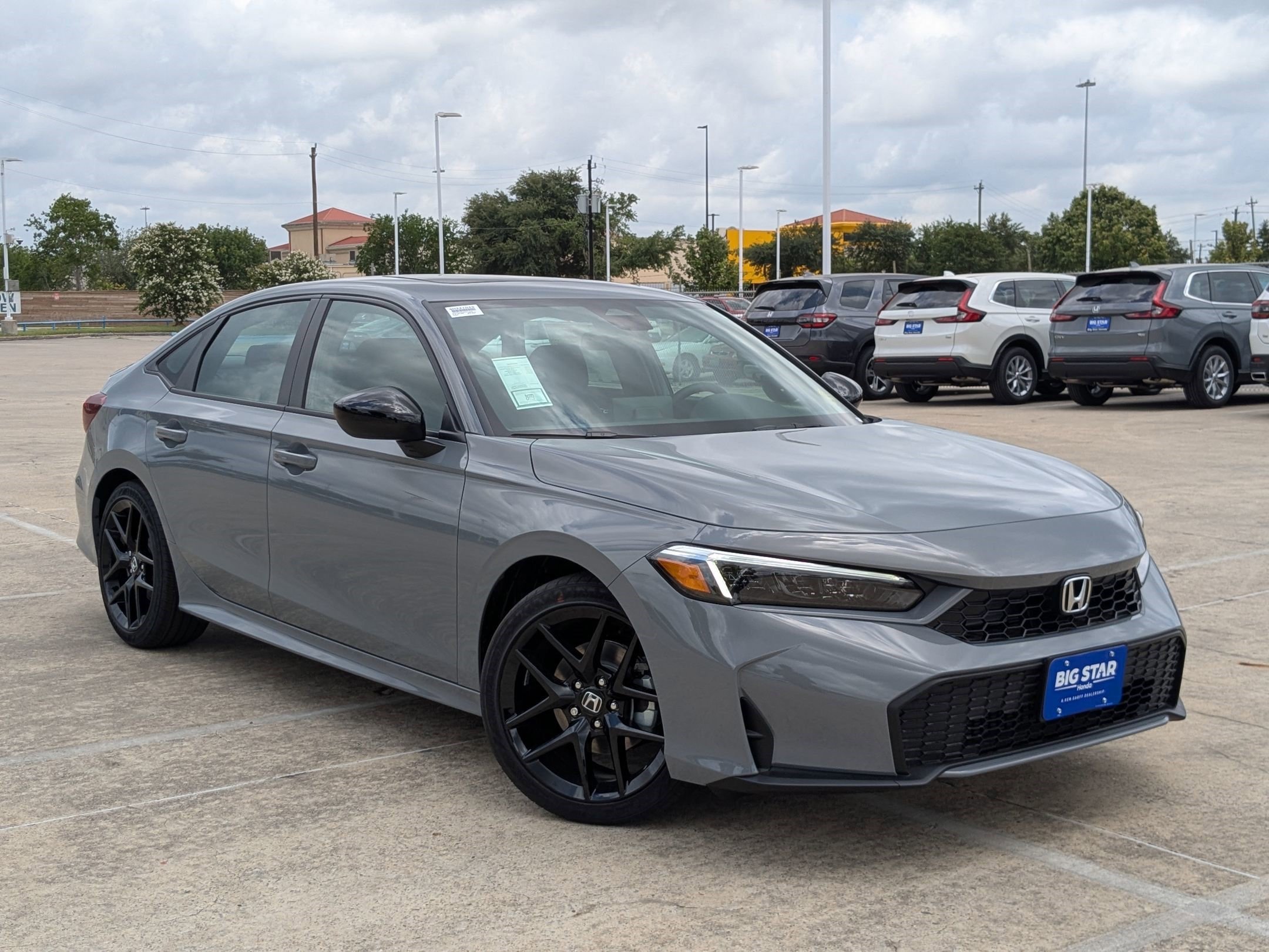 New 2026 Urban Gray Pearl Honda Sport image 2