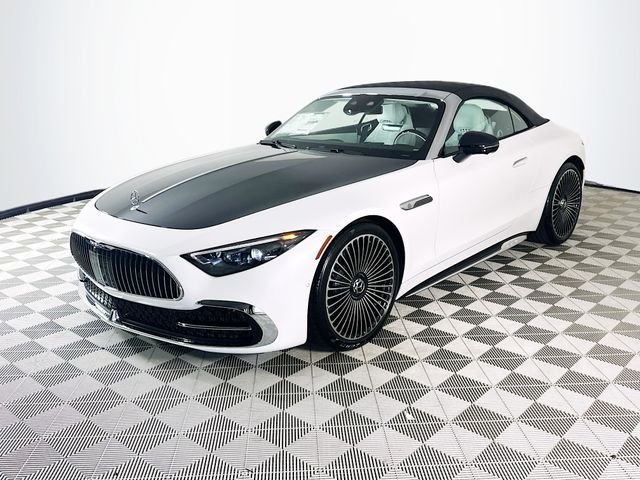 New 2026 MANUFAKTUR moonlight white magno (White Ambiance) Mercedes-Benz Maybach SL 680 image 3