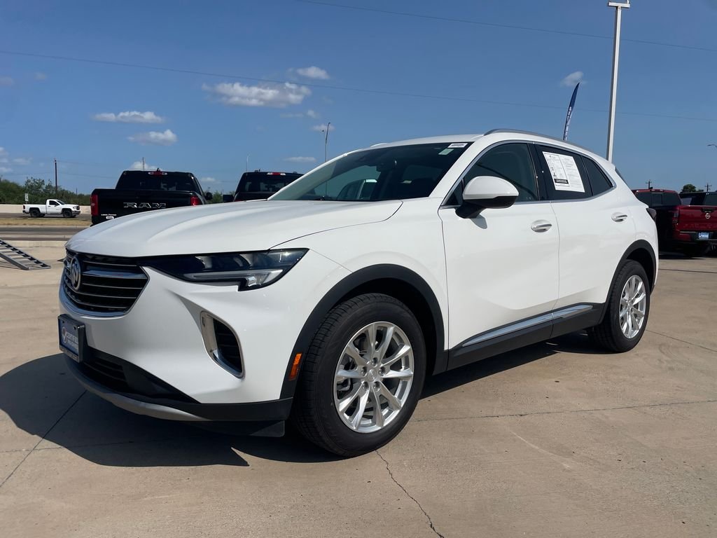 Used 2021 White Buick Preferred image 1