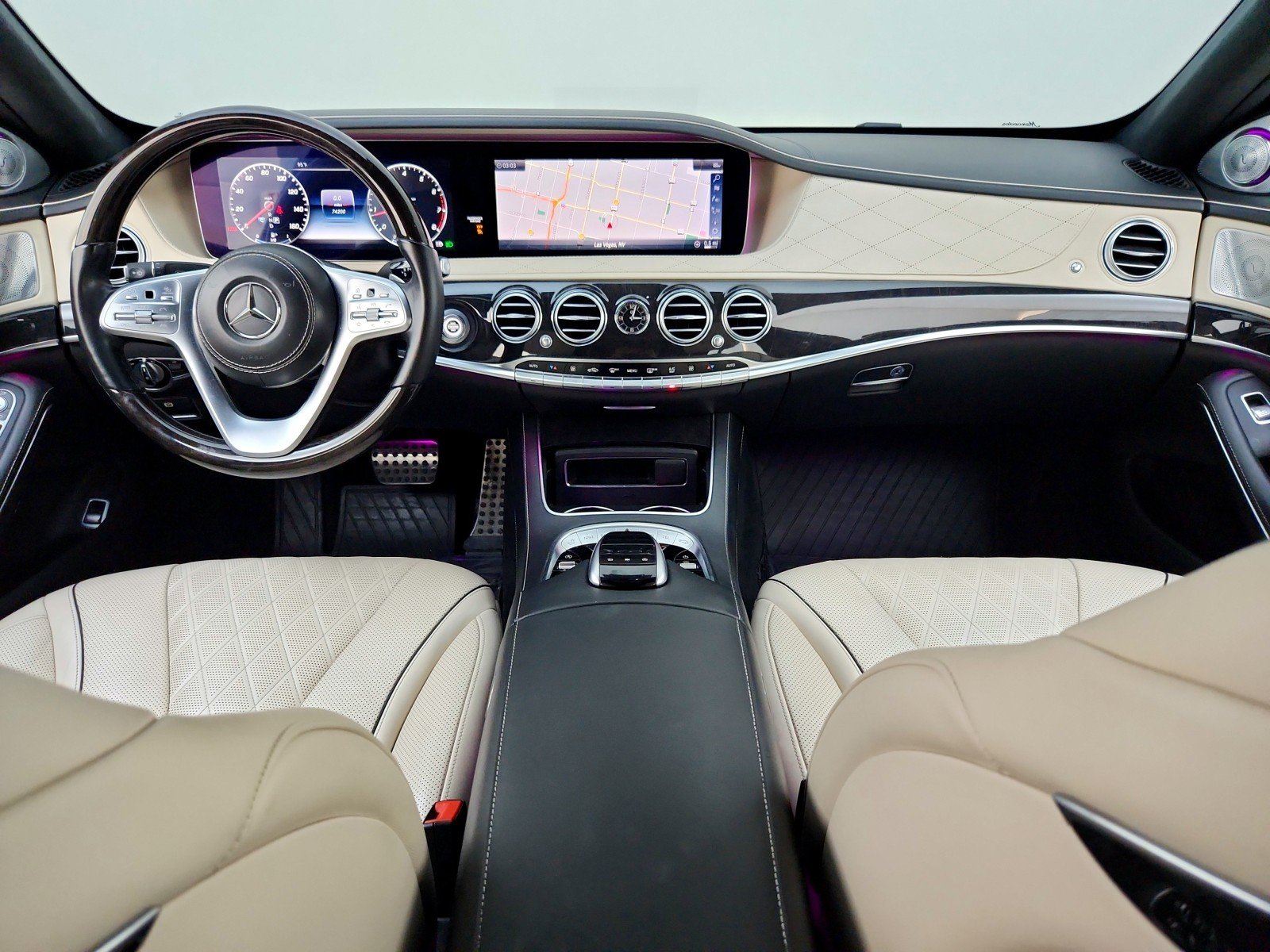 Used 2018 designo Diamond White Mercedes-Benz S 560 image 24