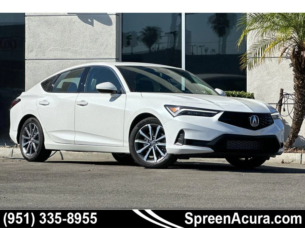 New 2026 Platinum White Pearl Acura Base image 1