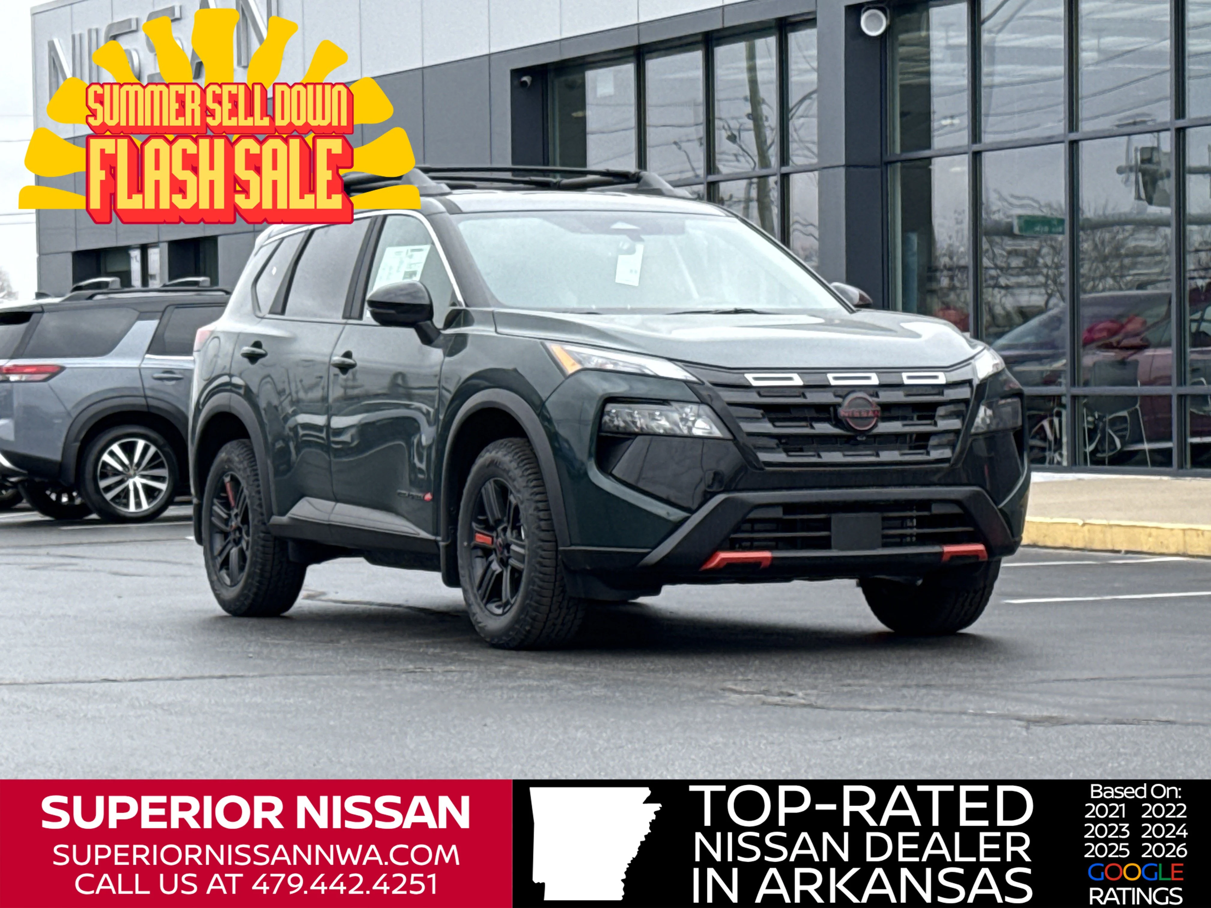 New 2026 Obsidian Green Nissan Rock Creek AWD image 1