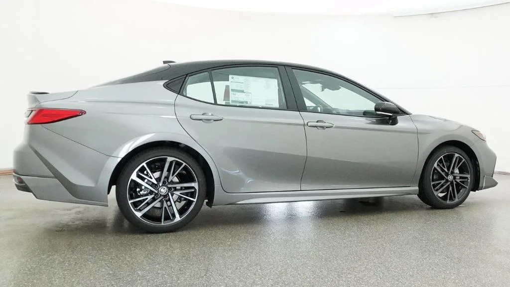 New 2026 Heavy Metal with Midnight Black Metallic roof Toyota XSE image 16