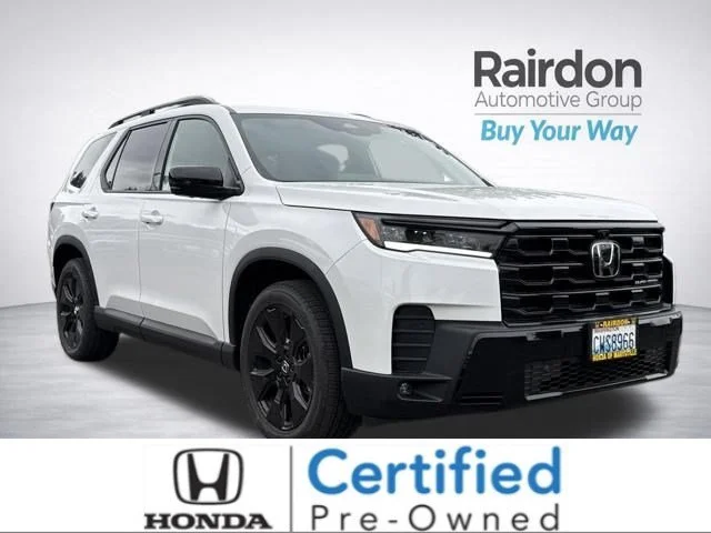 Certified Used 2026 Platinum White Pearl Honda Black Edition image 1