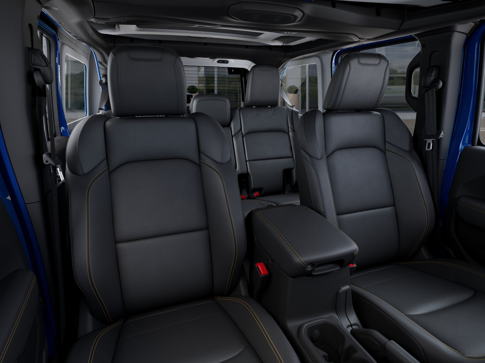 New 2026 Hydro Blue Pearl-Coat Exterior Paint Jeep Sahara image 25