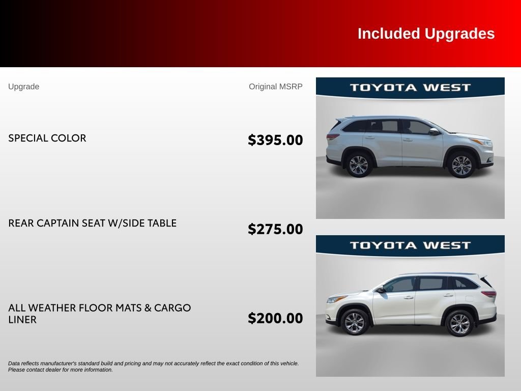 Used 2014 White Toyota XLE V6 image 39