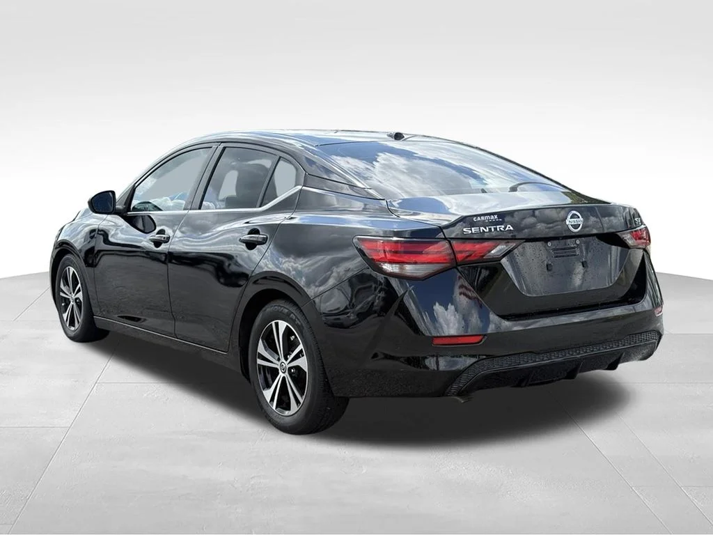 Used 2021 Black Nissan SV image 3