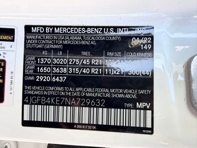 Used 2022 Polar White Mercedes-Benz GLE 350 4MATIC® image 35