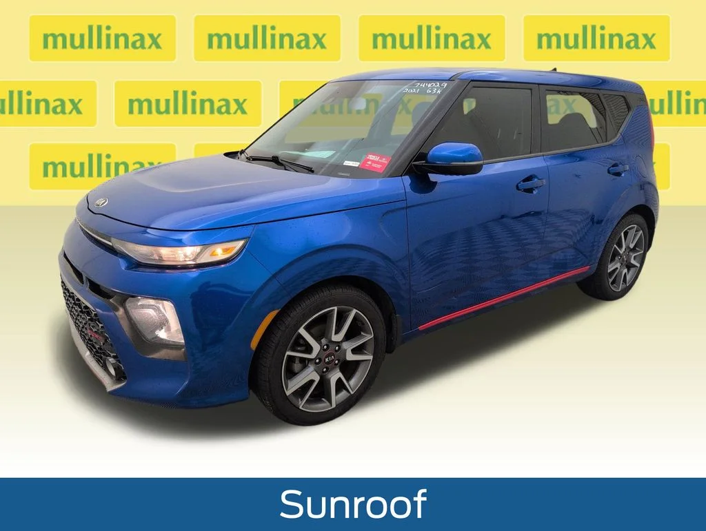 Certified Used 2021 Blue Kia GT-Line image 14