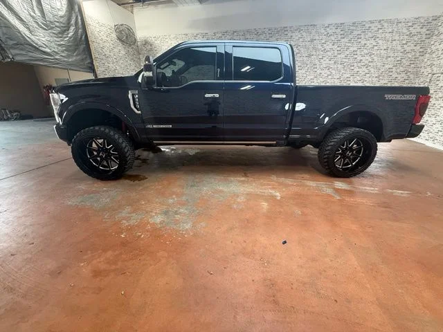 Used 2022 Antimatter Blue Metallic Ford Platinum image 4