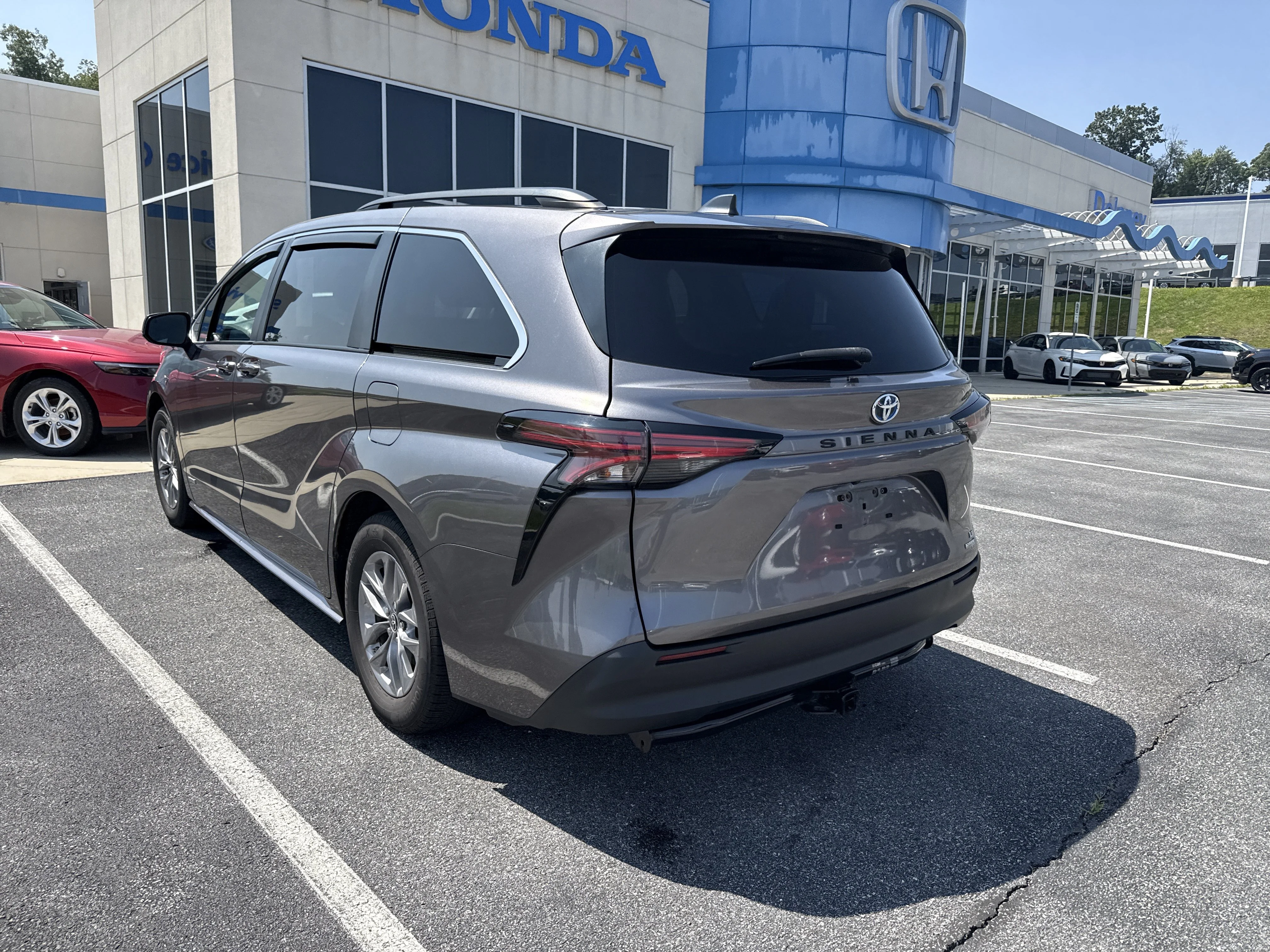 Used 2021 Predawn Gray Mica Toyota LE image 5
