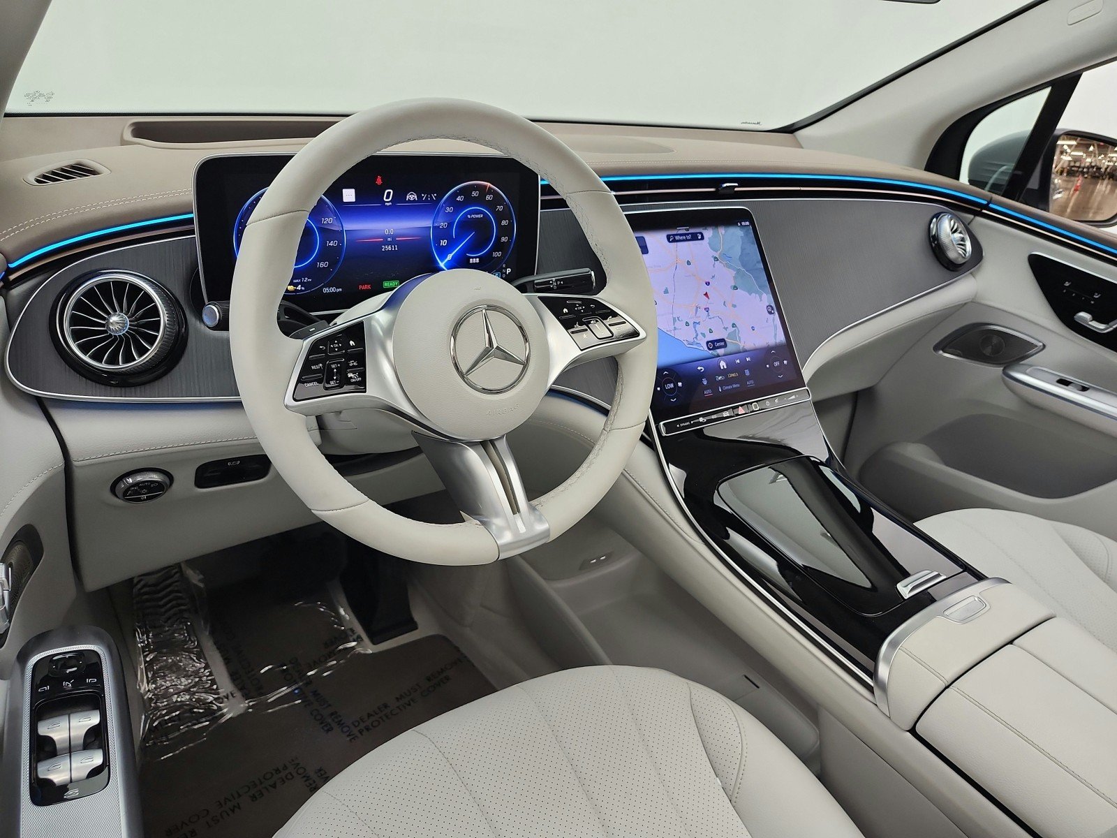 Used 2023 MANUFAKTUR Alpine Grey Mercedes-Benz EQE 350 4MATIC® SUV image 14