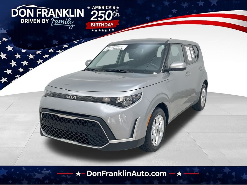 Used 2024 Gray Kia LX image 1