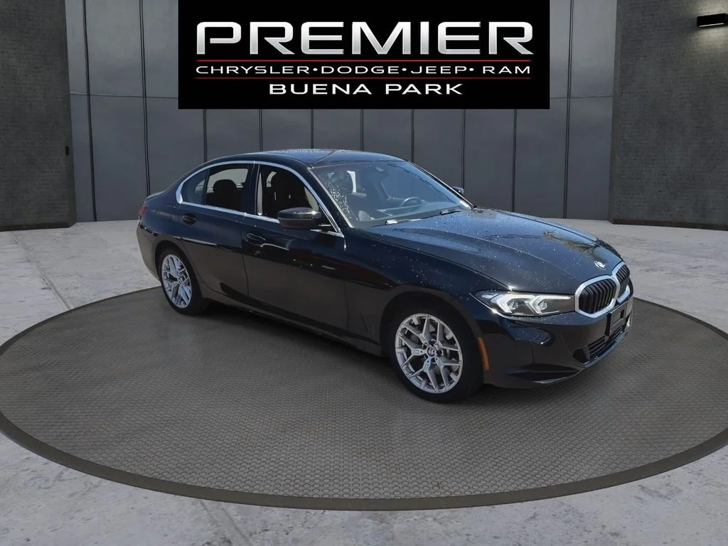 Used 2025 Black BMW 330i xDrive image 2