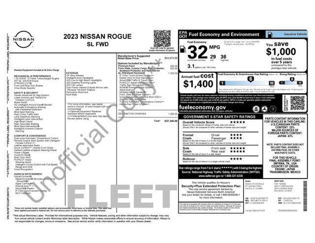 Used 2023 Gray Nissan SL image 4