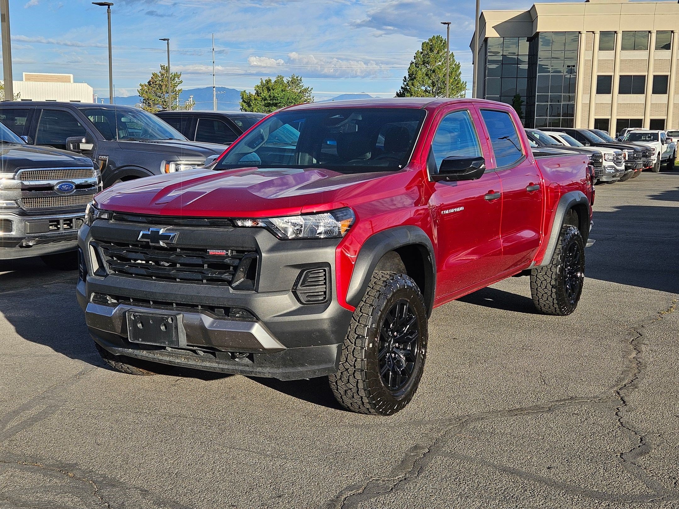 Used 2024 Radiant Red Chevrolet 4WD Trail Boss image 8