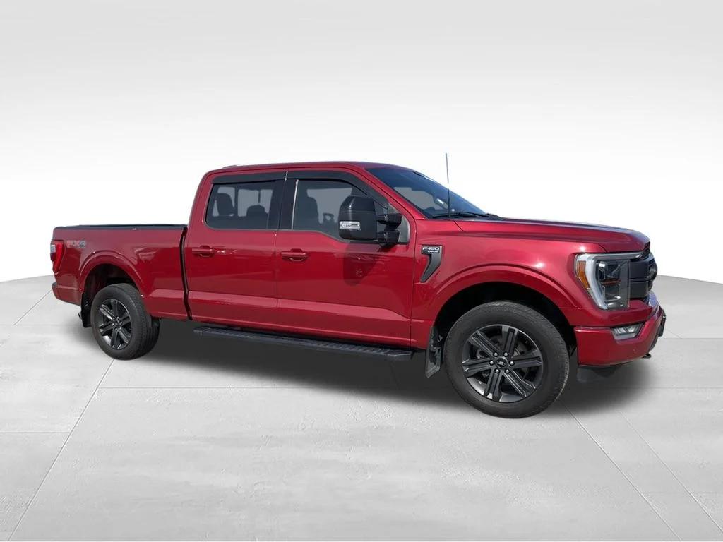 Used 2023 Red Ford Lariat image 2