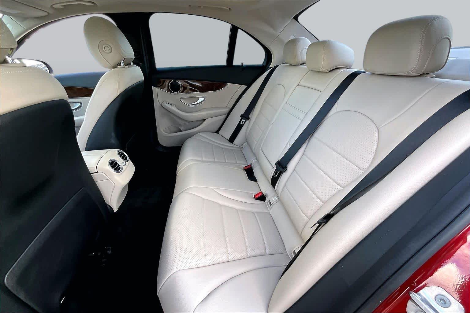Used 2017 designo Cardinal Red Metallic Mercedes-Benz C 300 image 20