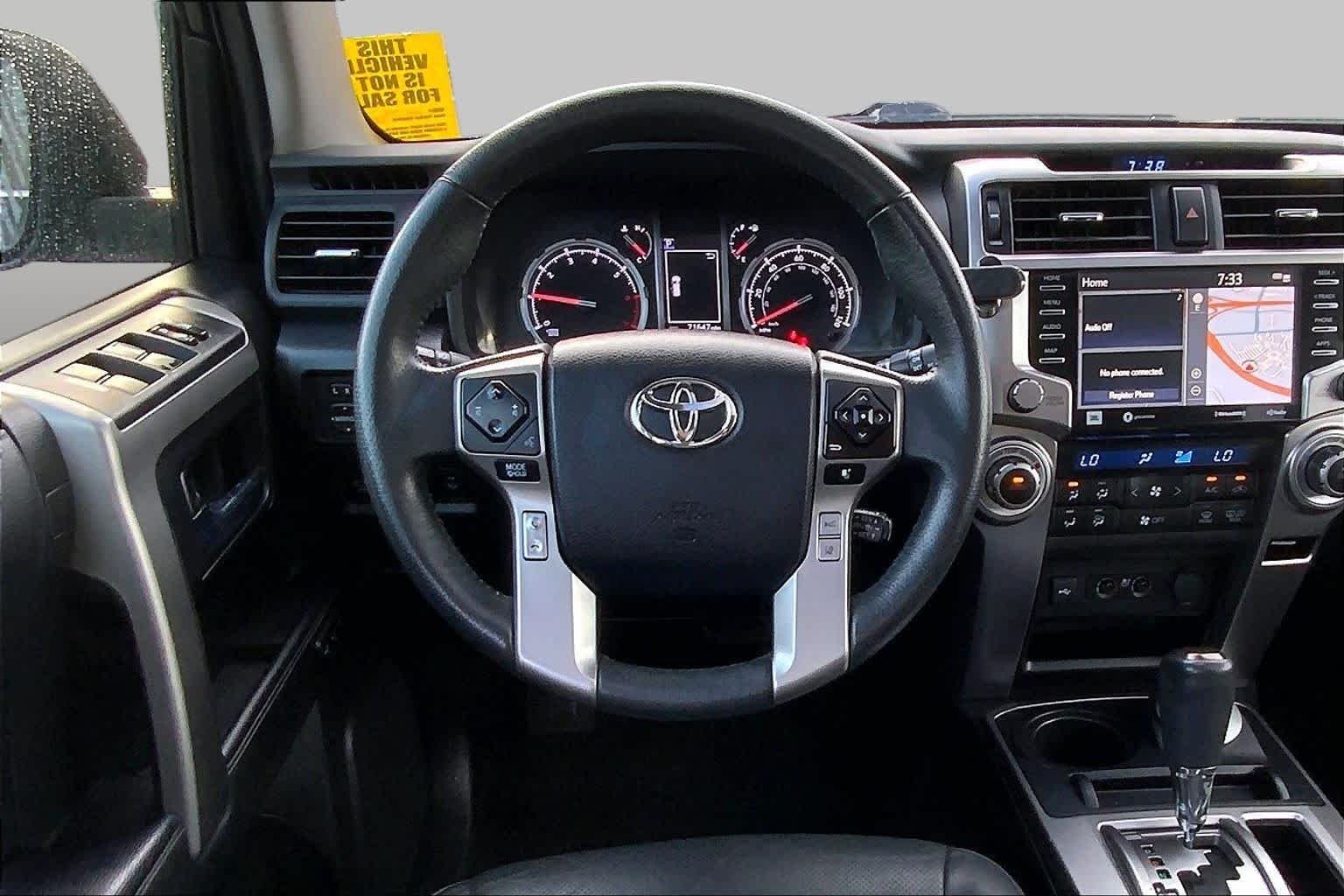 Used 2022 Midnight Black Metallic Toyota Limited image 6