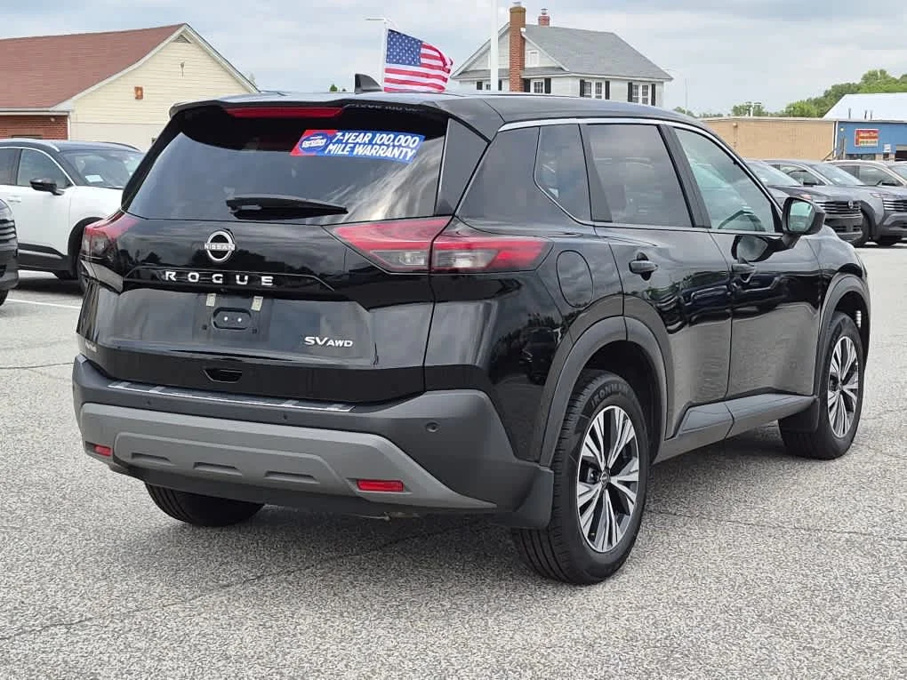 Certified Used 2023 Super Black Nissan SV image 3
