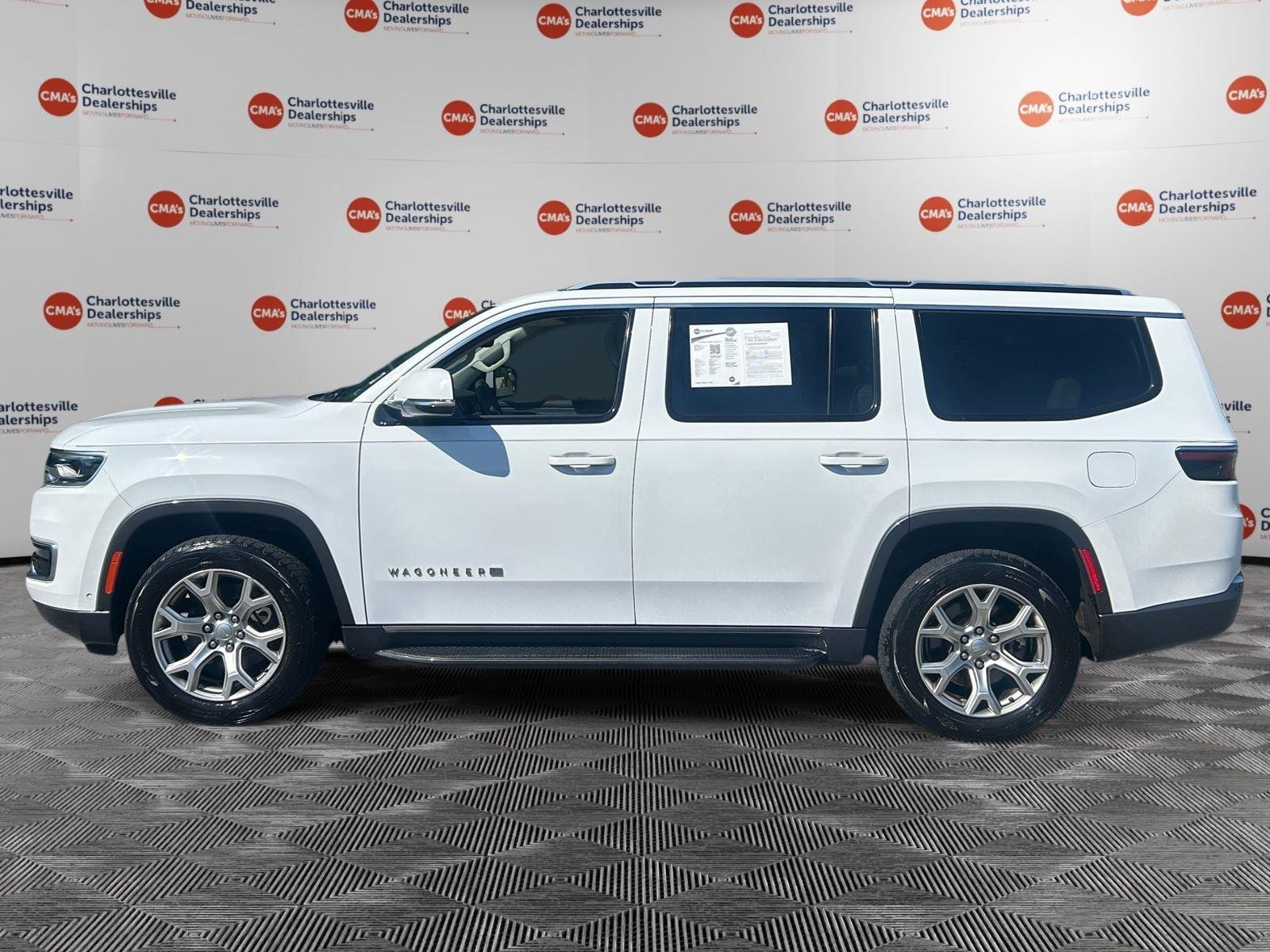 Used 2022 Bright White Clearcoat Jeep Series II image 2
