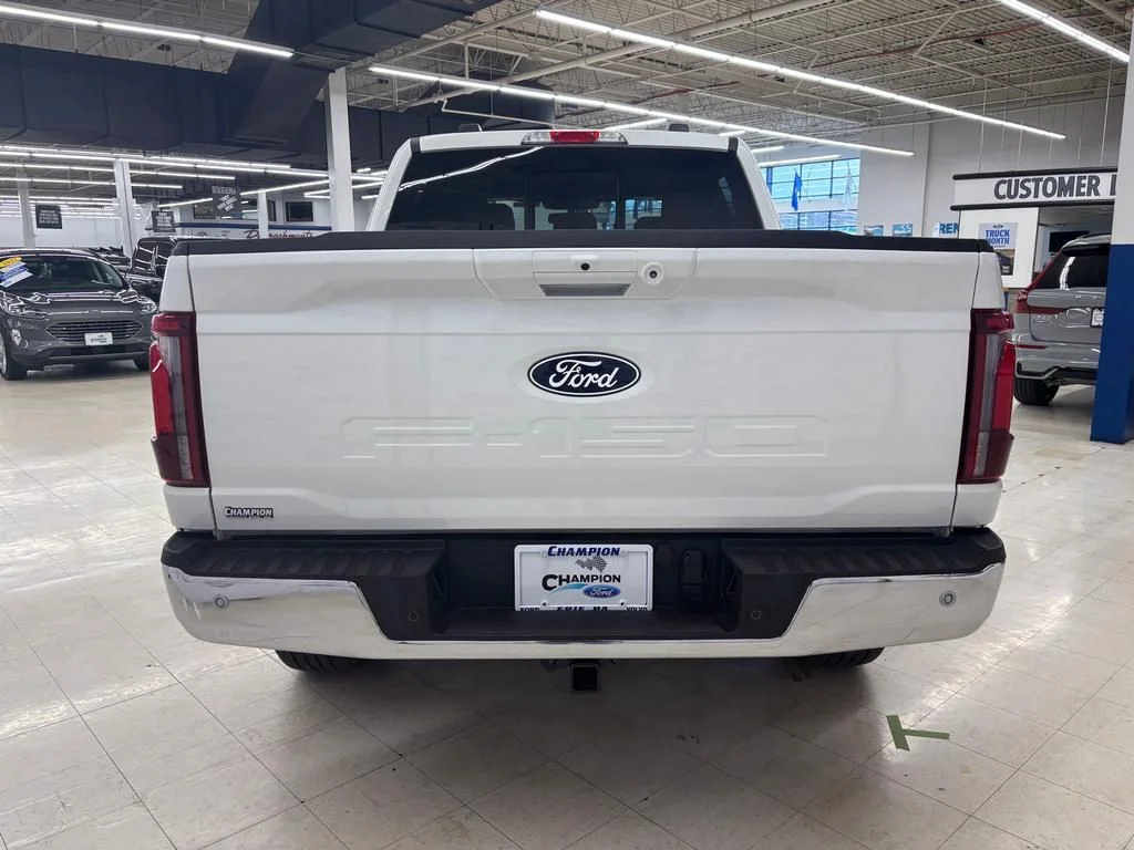 New 2026 Star White Metallic Tri-Coat Ford Lariat® image 7