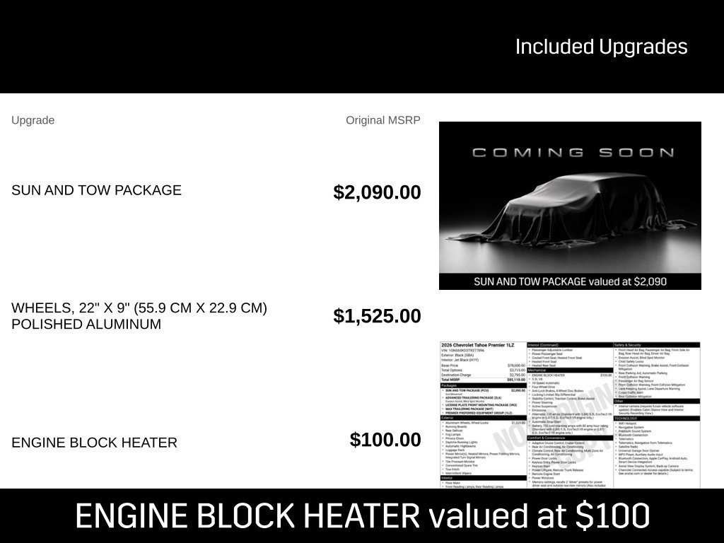 New 2026 Black Chevrolet Premier image 7