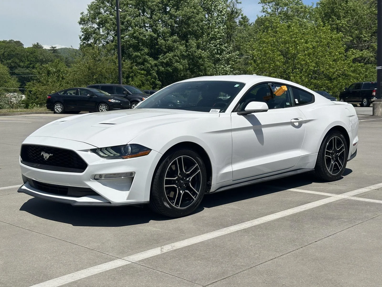 Used 2021 Oxford White Ford EcoBoost Premium image 3