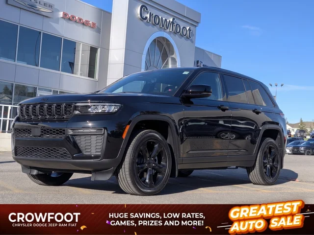 2026 Jeep Grand Cherokee Altitude - - 4x4 - Power Sunroof - Trailer Tow Pkg - 20 Black Wheels - Remote Start & More!