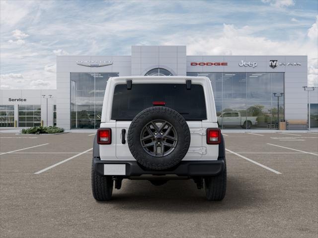 New 2026 Bright White Clear-Coat Exterior Paint Jeep Sport S image 33
