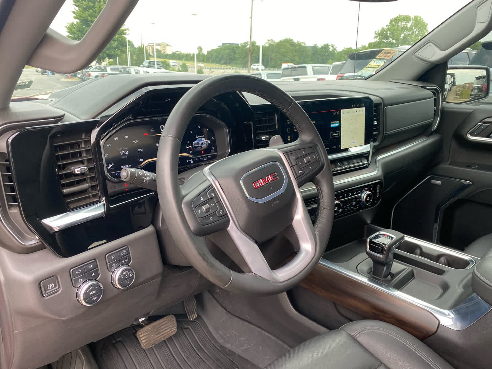 Used 2024 Volcanic Red Tintcoat GMC SLT image 10