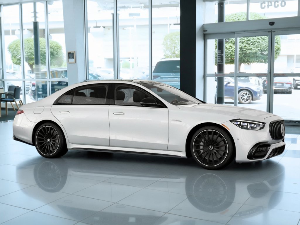 New 2026 MANUFAKTUR Moonlight White Metallic Mercedes-Benz S 63 E AMG® image 13