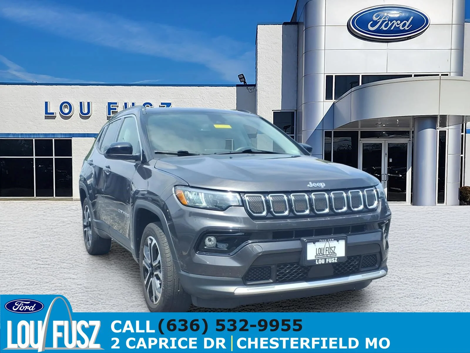 Certified Used 2022 Granite Crystal Clearcoat Metallic Jeep Limited image 1