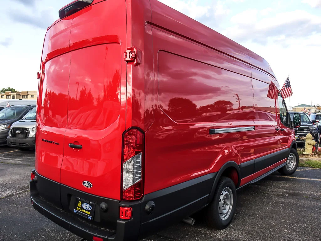 New 2026 Race Red Ford Cargo Van image 10