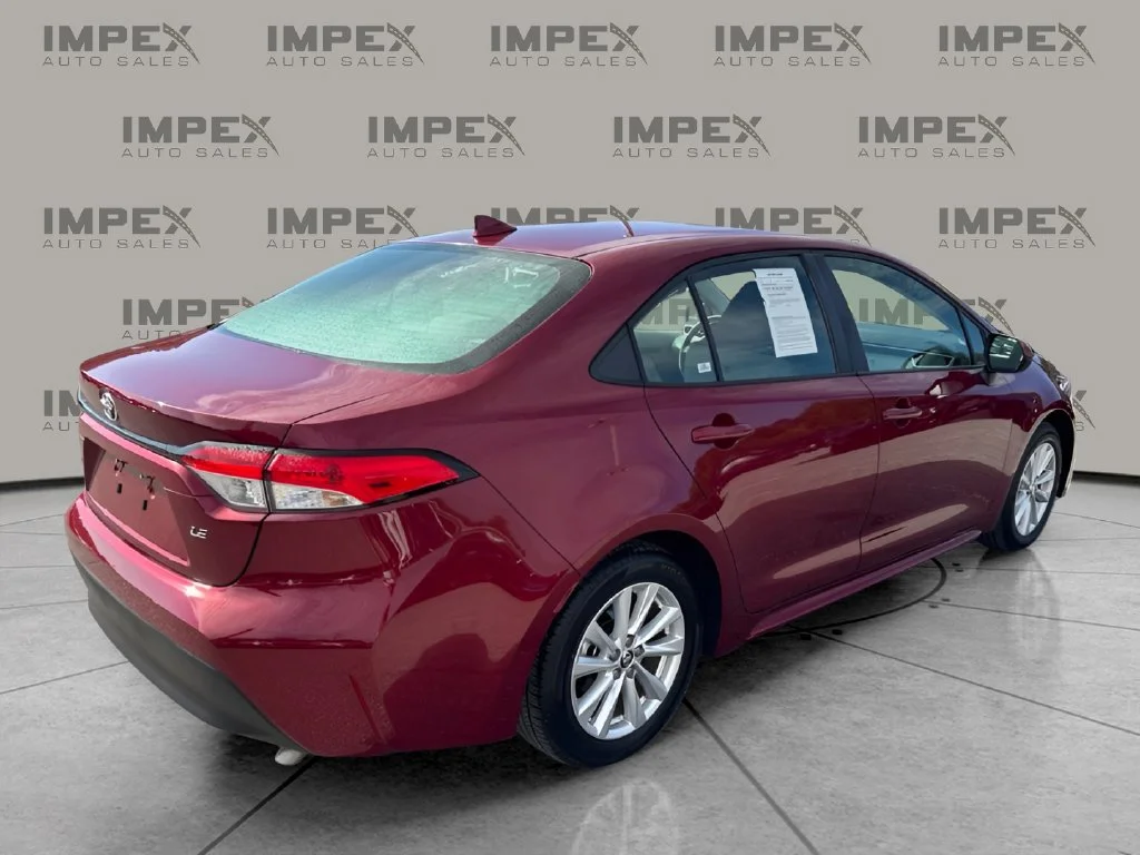 Used 2025 Red Toyota LE image 5
