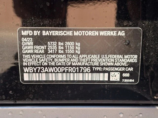 Certified Used 2023 Black BMW eDrive40 image 20