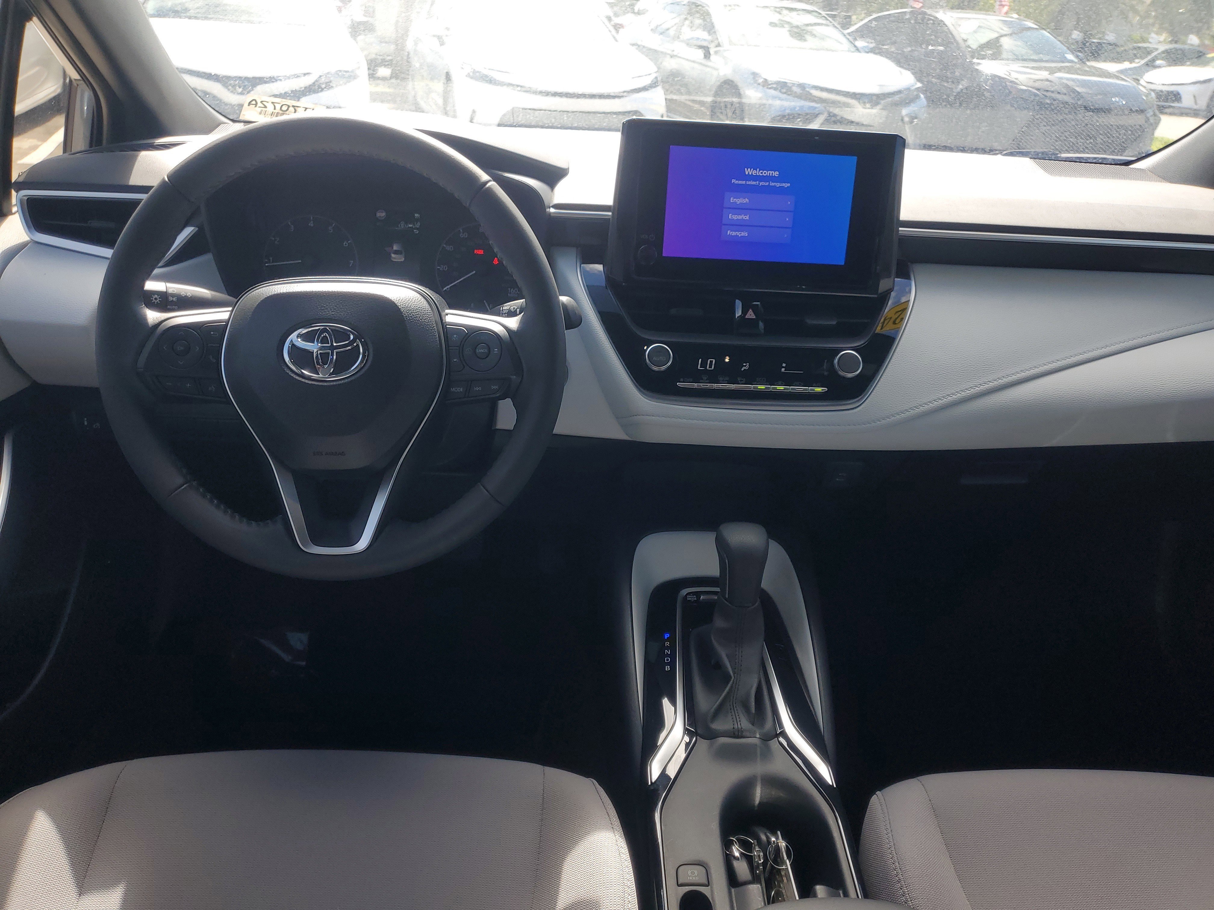 Used 2024 Celestite/Midnight Black Metallic Toyota SE image 10