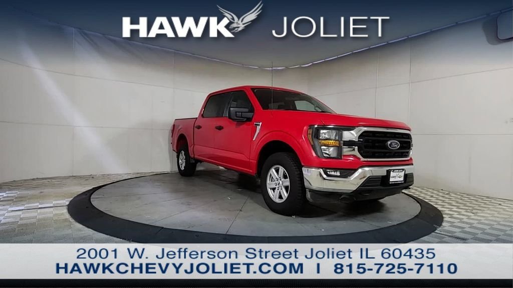 Used 2023 Red Ford XLT image 1
