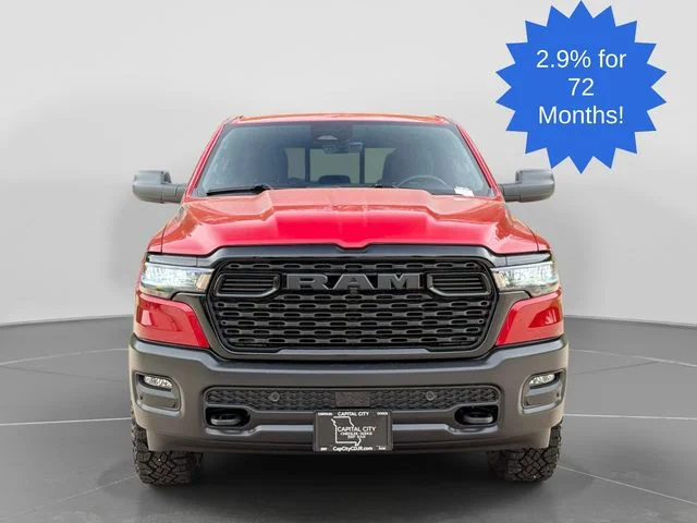 New 2026 Molten Red Pearl-Coat Exterior Paint RAM Warlock image 12
