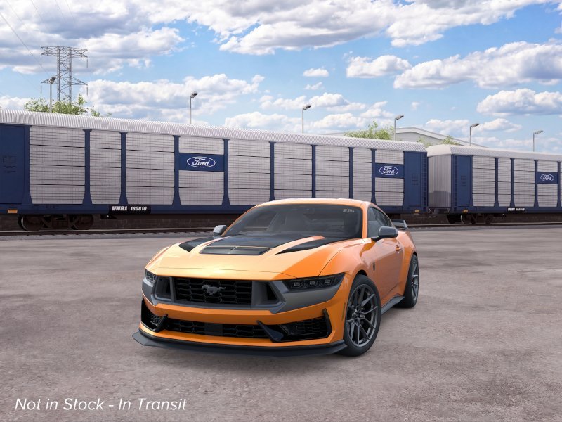 New 2026 Orange Fury Metallic Tri-coat Ford Dark Horse® Premium image 2