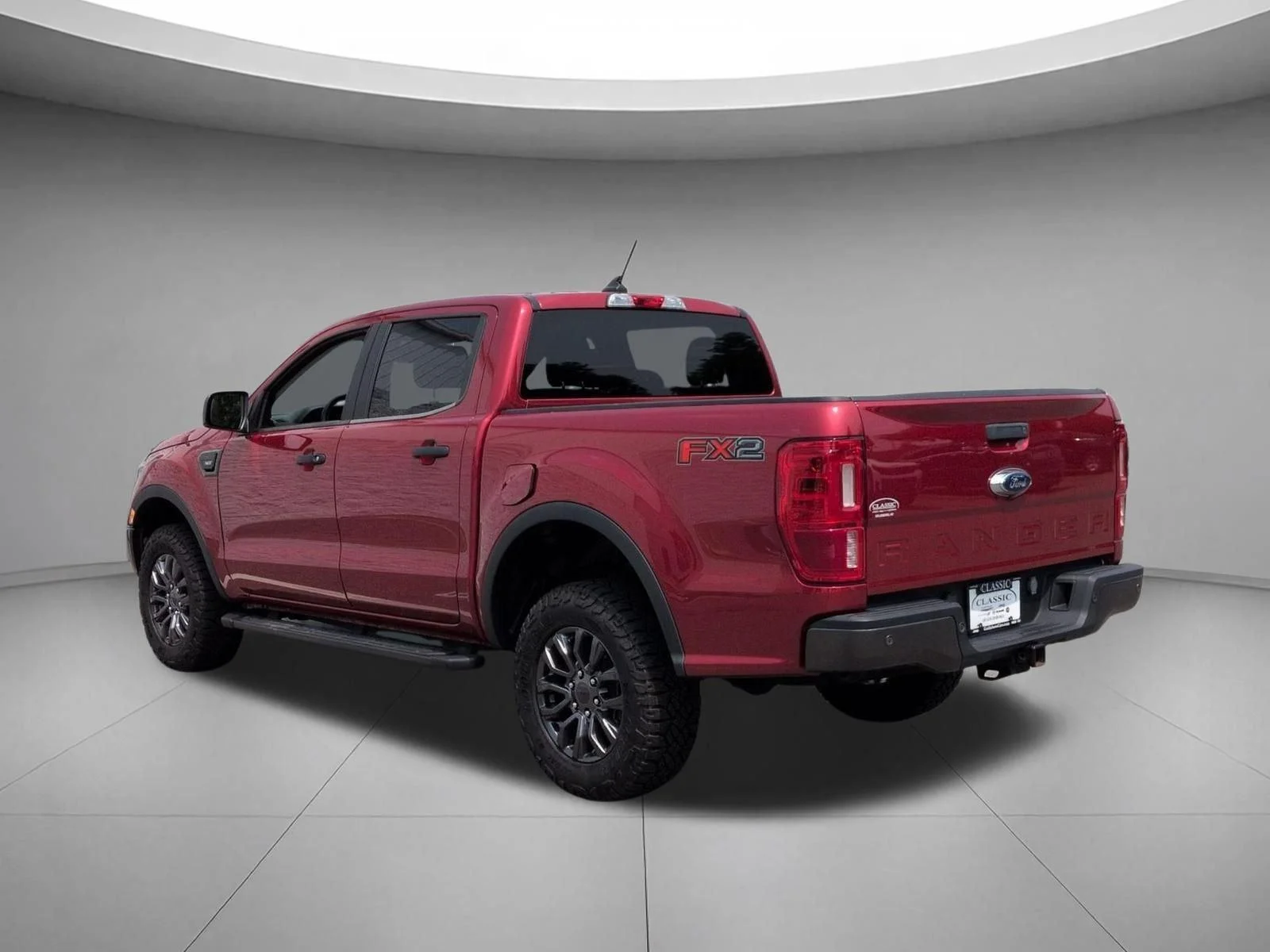 Used 2021 Rapid Red Metallic Tinted Clearcoat Ford XLT image 3