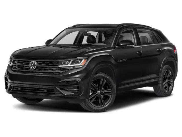 Used 2023 Deep Black Pearl Volkswagen 2.0T SEL R-Line Black image 1